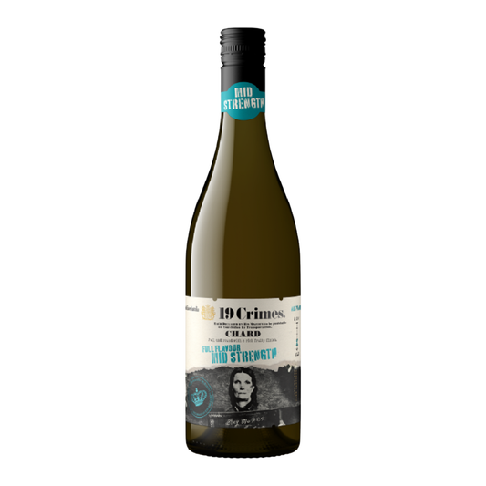 19 Crimes Mid Strength LIGHTER Chardonnay 7% 750mL