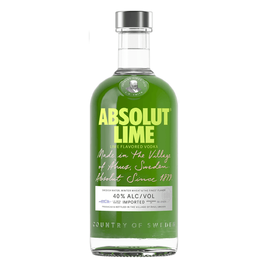 Absolut Vodka Lime 700mL - Thirsty Liquor Tauranga