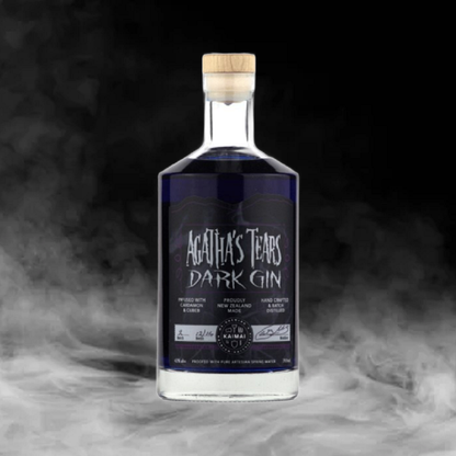 Agatha’s Tears Dark Gin 42% 700mL (New)