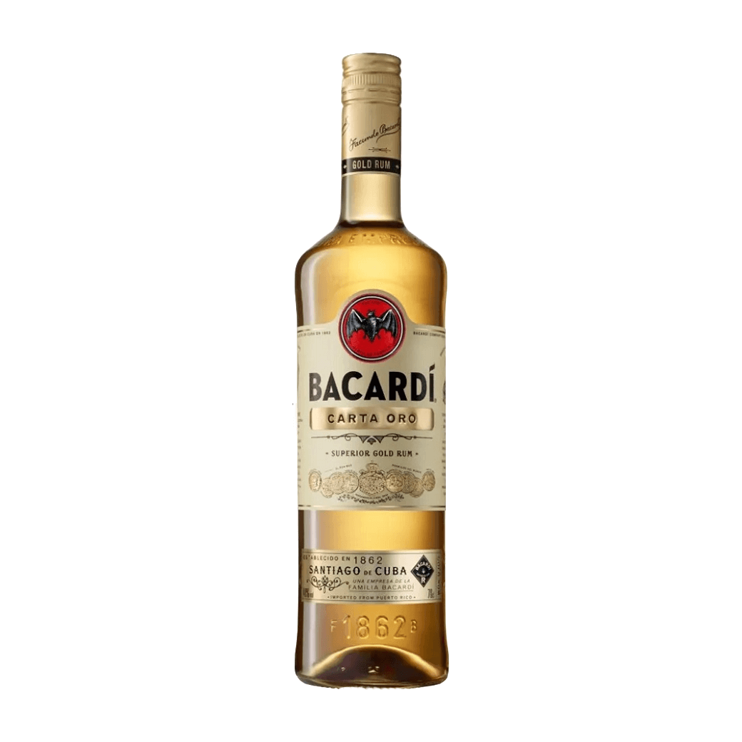 Bacardi Carta Oro Gold Rum 1 Litre - Thirsty Liquor Tauranga