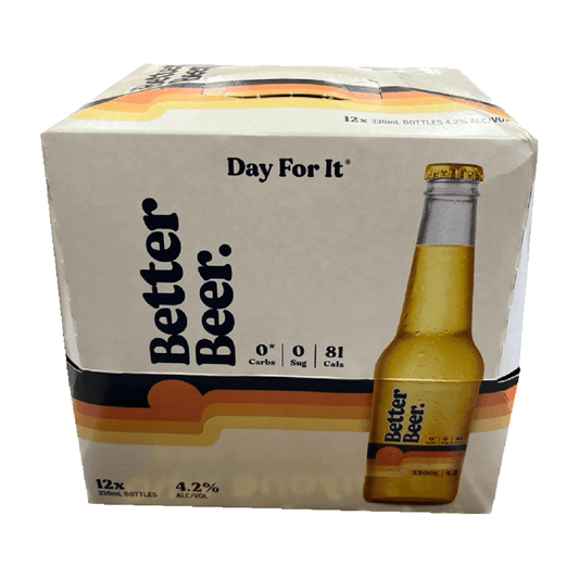 Better Beer Zero Carb 12 Pack 330mL Bottles - Thirsty Liquor Tauranga