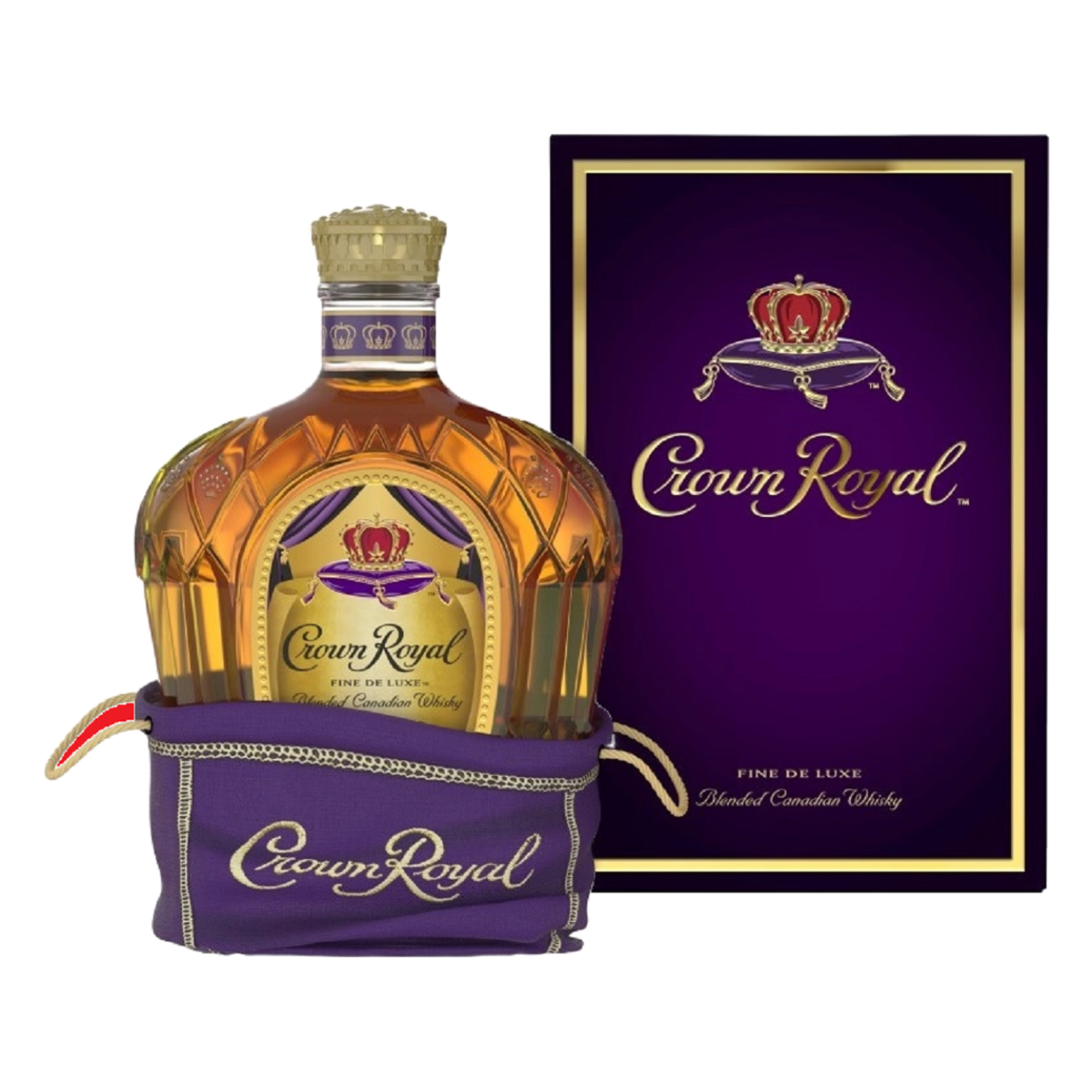 Crown Royal Canadian Whisky 750mL WFD (New)