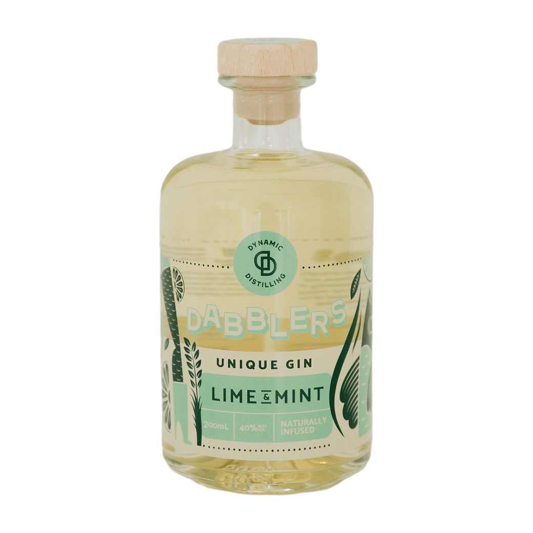 Dabblers Lime & Mint Gin 200mL - Thirsty Liquor Tauranga