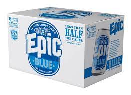 Epic BEER CRUSH Blue Low Carb Pale 4.2 % Ale 6 Pack 330mL - Thirsty Liquor Tauranga