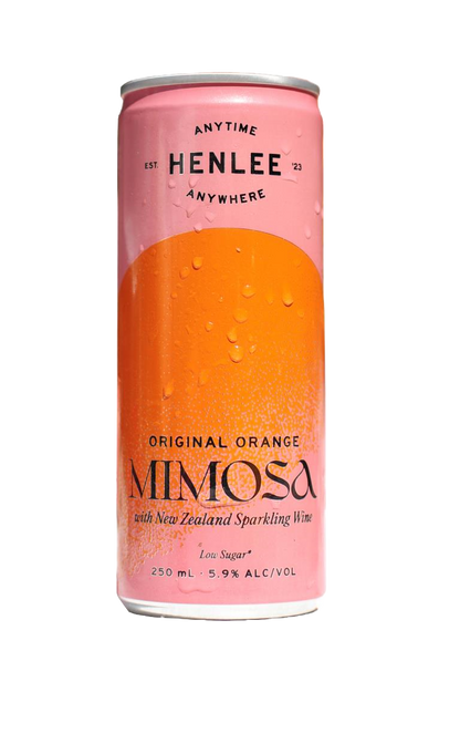 Henlee Mimosa 5.9% 6 Pack 250mL Cans (New) Size change