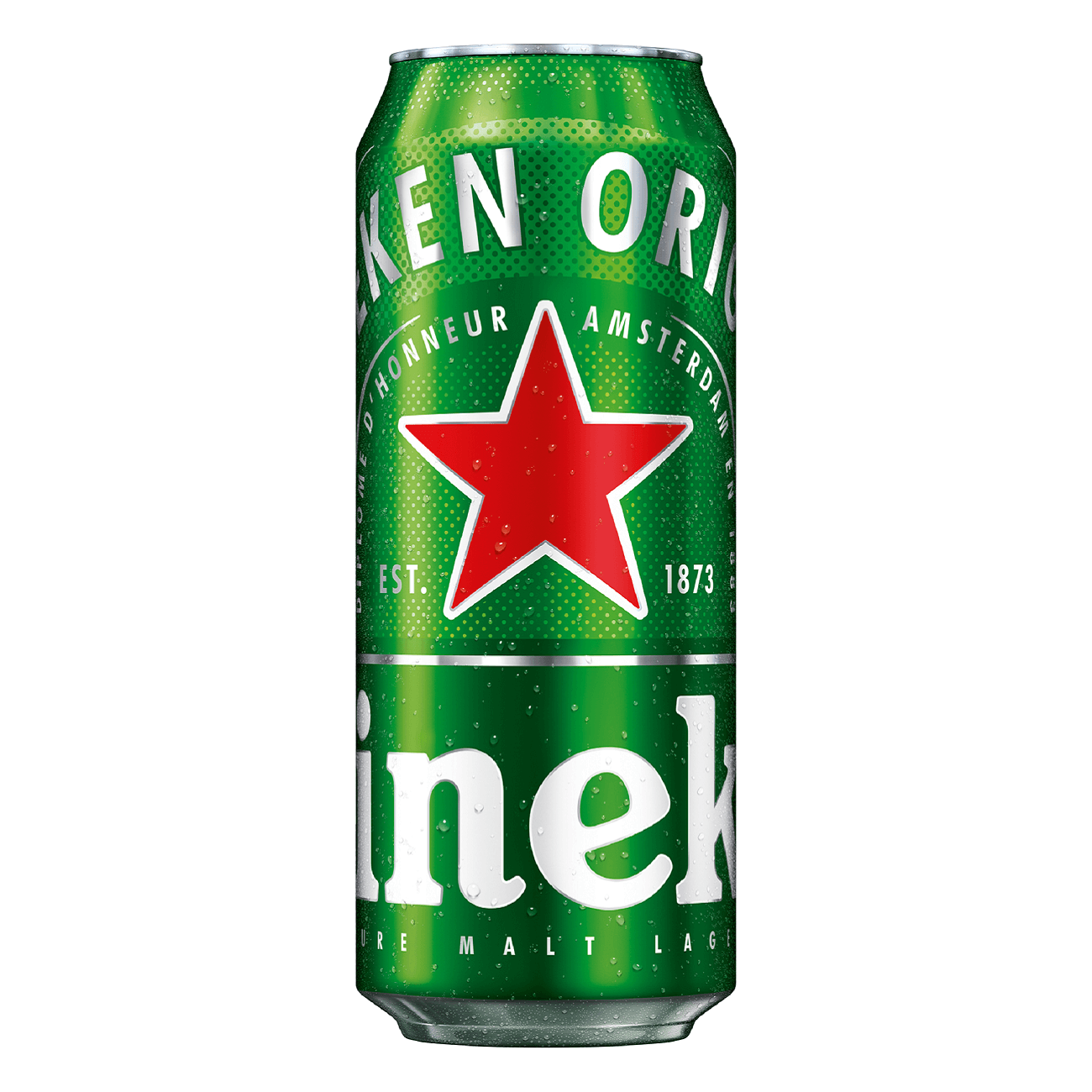 Heineken Lager 5% 500mL Can Single - Thirsty Liquor Tauranga