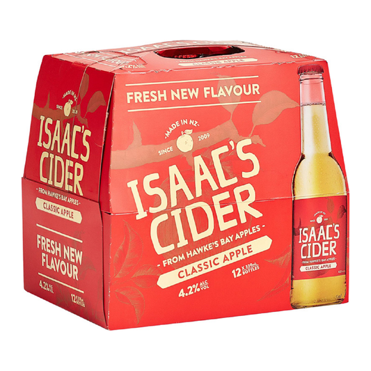 Isaac's Classic Apple Cider 12 Pack 330mL Bottles (EOL)