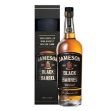 Jameson Black Barrel + Hip Flask 700mL (New) (Due 1st Week November)