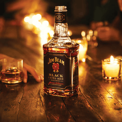 Jim Beam Black Bourbon 1 Litre - Thirsty Liquor Tauranga