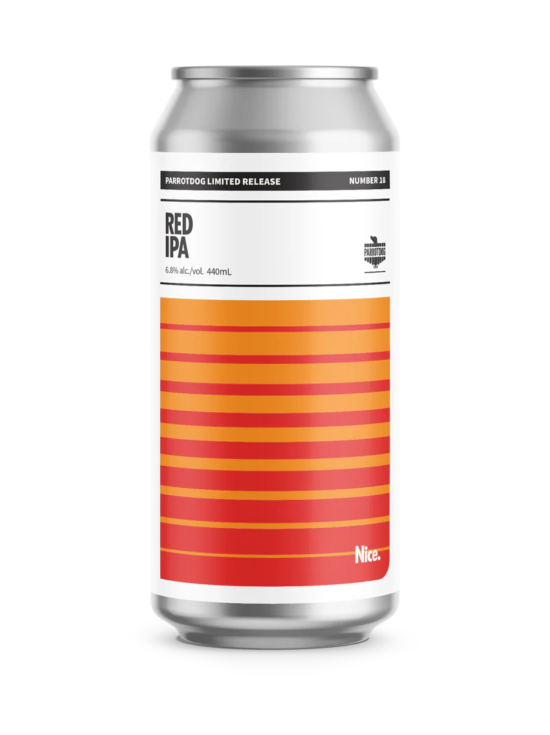 Parrotdog Red IPA LR18 6.8% 440mL Can