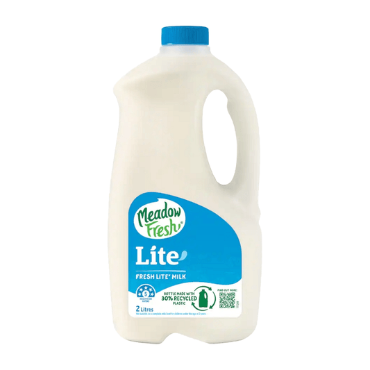 Meadow Fresh Milk Lite 2 Litre Plastic (INSTORE ONLY) - Thirsty Liquor Tauranga