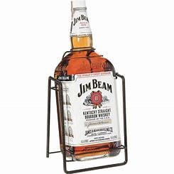 Jim Beam White Label Bourbon 4.5 Litre in Swing Cradle - Thirsty Liquor Tauranga