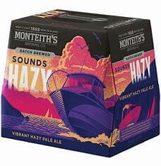 Monteiths Sounds Hazy Pale Ale 12 Pack 330mL Bottles - Thirsty Liquor Tauranga