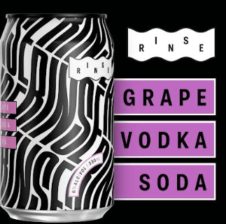 Rinse 6% BUZZ Grape Vodka Soda 6% 10 Pack 330mL Cans (Buy Watermelon) - Thirsty Liquor Tauranga