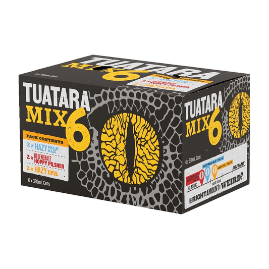 Tuatara Mixed 6 Pack 330mL Cans - Thirsty Liquor Tauranga