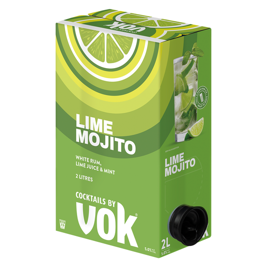 Vok Lime Mojito 5% 2 Litre Cask (ES)