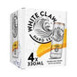 White Claw Hard Seltzer Mango 4 Pack 355mL Cans
