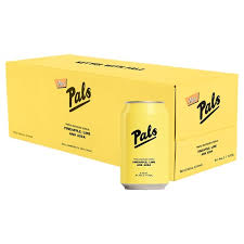 Pals The NEW Yellow One - Vodka, Pineapple, Lime and Soda 10 Pack 330mL Cans