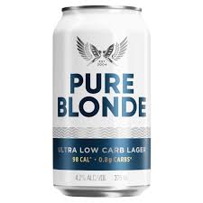 Pure Blonde Ultra Low Carb Lager 6 Pack 330mL Cans