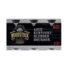 Woodstock Black 6 Pack 330mL Cans - Thirsty Liquor Tauranga