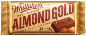 Whittakers Almond Gold Chocolate 45g (New)