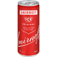 Smirnoff Ice 5% Red Original 18 Pack 250mL Cans