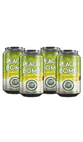 Peach Bomb 5% 4 Pack 330mL Can (ES)