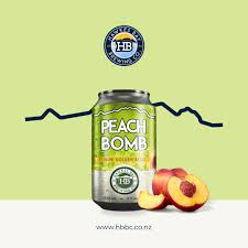 Peach Bomb 5% 4 Pack 330mL Can (ES)