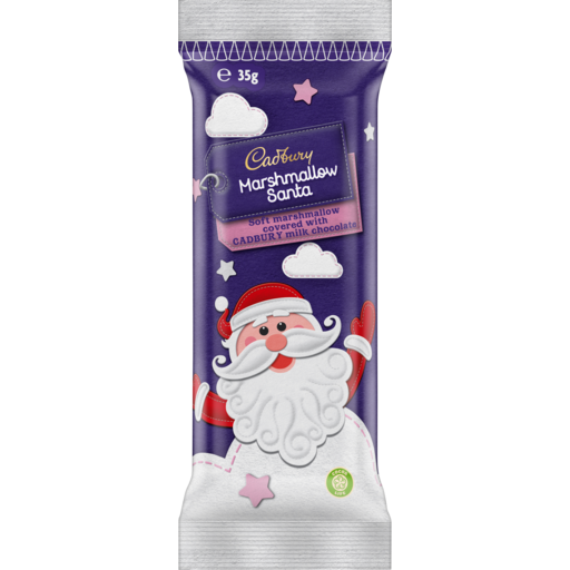 Cadbury Marshmallow Santa 35g (New)