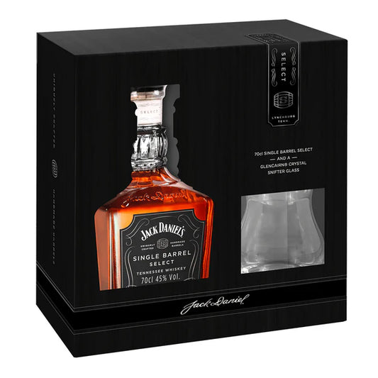 Jack Single Barrel 700mL With Single Glass Gift Pack (New)