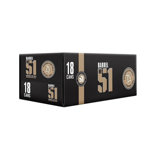 Barrel 51 7% 18 Pack 250mL Cans - Thirsty Liquor Tauranga