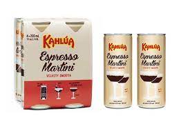 Kahlua Espresso 4 Pack 200mL Cans - Thirsty Liquor Tauranga