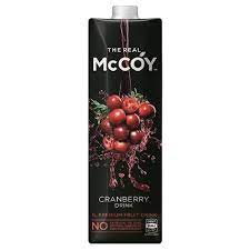 McCoy 1 Litre Cranberry Tetra - Thirsty Liquor Tauranga