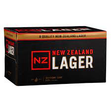 NZ Lager 5% 12 Pack 440mL Cans - Thirsty Liquor Tauranga