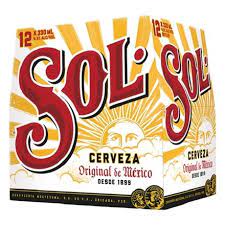 Sol Cerveza 4.2% 12 Pack 330mL Bottles - Thirsty Liquor Tauranga