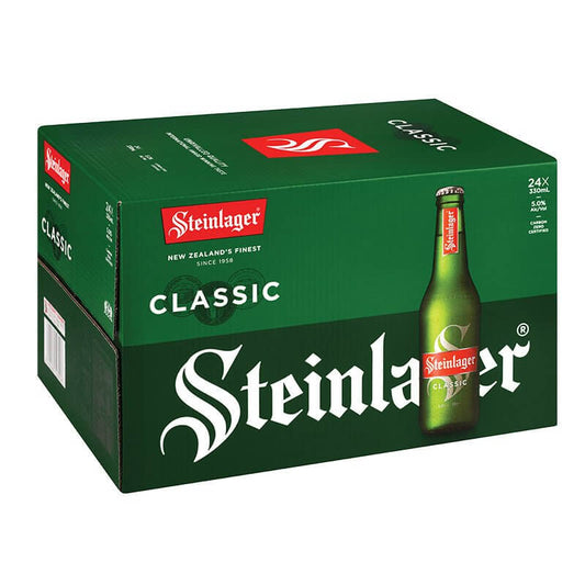 Steinlager Classic 24 Pack 330mL Bottles - Thirsty Liquor Tauranga