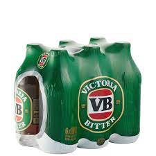 Victoria Bitter 4.9% 6 Pack 375mL Bottles - Thirsty Liquor Tauranga