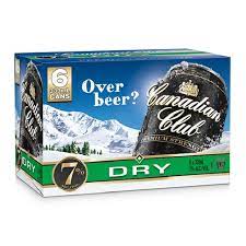 Canadian Club Premium Dry 7% 6 Pack 330mL Cans - Thirsty Liquor Tauranga