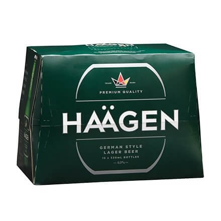 Haagen Lager 15 Pack 330mL Bottles - Thirsty Liquor Tauranga