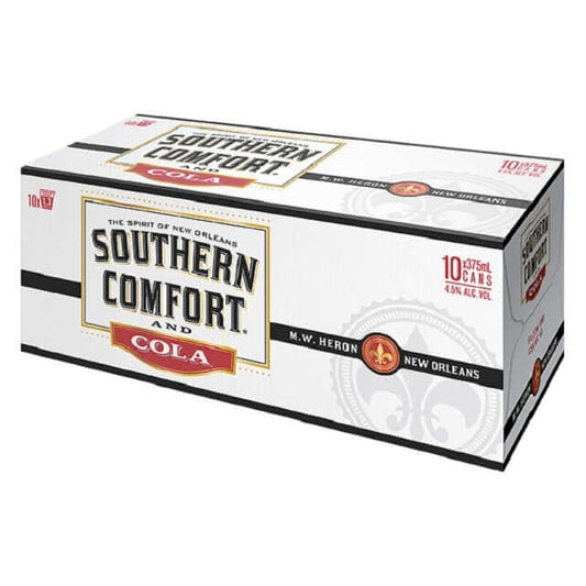 Southern Comfort & Cola 10 Pack 375mL Cans - Thirsty Liquor Tauranga